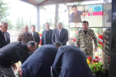 Tovuzda  27 Sentyabr “Anım Günü” münasibətilə Vətən uğrunda can verən qəhrəmanların məzarlarının ziyarəti bu gündə davam edib