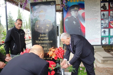 Tovuzda  27 Sentyabr “Anım Günü” münasibətilə Vətən uğrunda can verən qəhrəmanların məzarlarının ziyarəti bu gündə davam edib