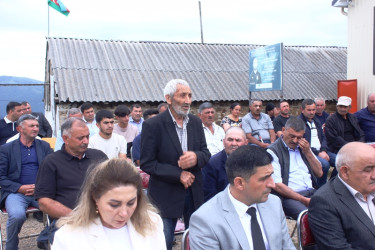RİH başçısı rayonun ucqar dağ kəndi Qaralarda səyyar vətəndaş qəbulu keçirib