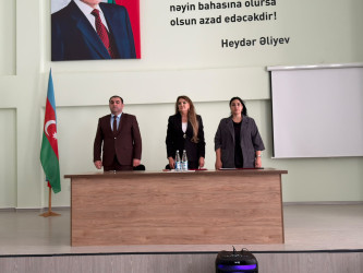Tovuzda “Multikultural dəyərlər və dini memarlıq: Azərbaycan nümunəsi” mövzusunda tədbir keçirilib