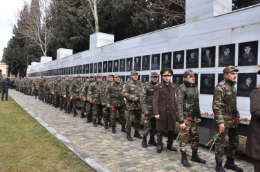 Tovuzda 20 Yanvar faciəsinin 35-ci ildönümü ilə əlaqədar şəhidlərimizin əziz xatirəsi anılmışdır   