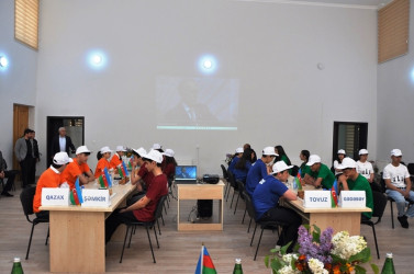 Tovuzda “Zəkaların Mübarizəsi Olimpiadası” çərçivəsində şahmat üzrə komanda yarışı keçirilib