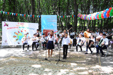 Tovuzda “1 iyun-Uşaqların Beynəlxalq Müdafiəsi günü” qeyd olunub.