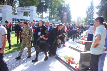 Tovuzda  “27 Sentyabr- Anım Günü” qeyd olunub
