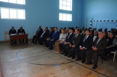 RİH başçısının Qaradaş kəndində səyyar qəbulu keçirilib