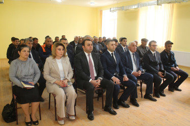 RİH başçısının Çeşməli kəndində  səyyar qəbulu keçirilib