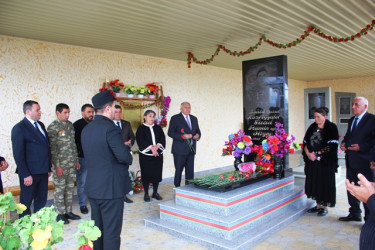 Tovuzda 27 sentyabr-Anım Günü ərəfəsində Şəhidlərə ehtiram ziyarəti davam edir