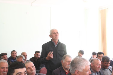 RİH başçısının Həsənli  kəndində səyyar qəbulu keçirilib