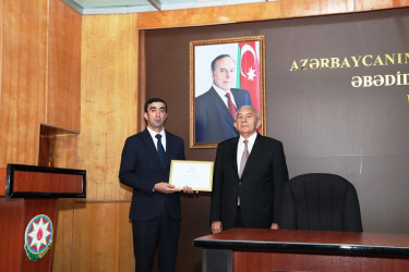 Tovuzda “23 iyun- Dövlət qulluqçularının peşə bayramı” günü qeyd olunub