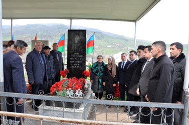 Tovuzda Aprel şəhidi Mirsalam Cəfərovun anım mərasimi keçirilib