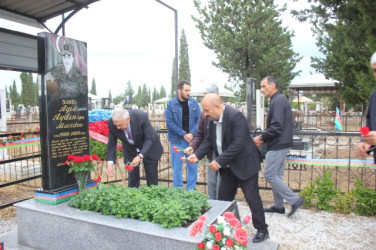 Tovuzda  27 Sentyabr “Anım Günü” münasibətilə Vətən uğrunda can verən qəhrəmanların məzarlarının ziyarəti bu gündə davam edib