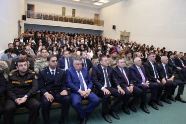 Tovuzda Ulu Öndər Heydər Əliyevin anadan olmasının 103-cü ildönümü qeyd edilib