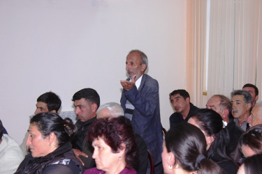 RİH başçısının Qəribli kəndində  səyyar qəbulu keçirilib