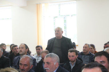 RİH başçısının Qəribli kəndində səyyar qəbulu keçirilib