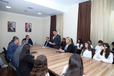 Tovuzda narkomaniyaya qarşı mübarizəyə həsr olunmuş dəyirmi masa və veloyürüş keçirilib
