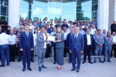 Tovuzda “Su təsərrüfatı və meliorasiya işçiləri günü” qeyd olunub.