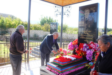 Tovuzda “27 Sentyabr – Anım Günü” ilə əlaqədar olaraq şəhid məzarları ziyarət olunub