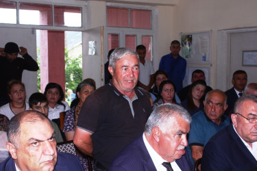 RİH başçısının Ağdam kəndində  səyyar qəbulu keçirilib
