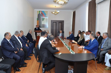 Tovuzda Milli Mətbuatın 150 illiyi qeyd olunub