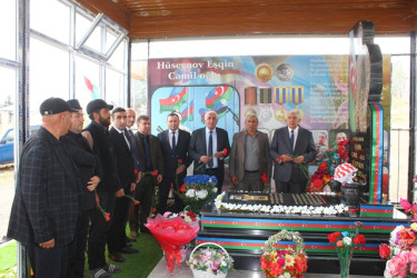 İcra başçısının anım günü münasibəti ilə şəhid məzarlarını ziyarəti davam edir