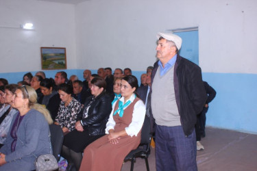 RİH başçısı rayonun Qədirli kəndində səyyar vətəndaş qəbulu keçirib