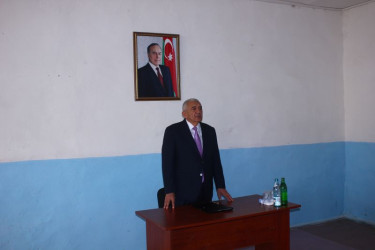 RİH başçısı rayonun Qədirli kəndində səyyar vətəndaş qəbulu keçirib