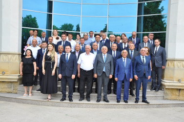 “Konstitusiya və Suverenlik İli” çərçivəsində Yeni Azərbaycan Partiyasının Tovuz rayon təşkilatının təsis edilməsinin 32-ci ildönümü qeyd olunub