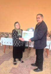 Tovuzda 31 dekabr-Dünya Azərbaycanlılarının Həmrəyliyi günü və Yeni il münasibəti ilə bayram sovqatı paylanılıb