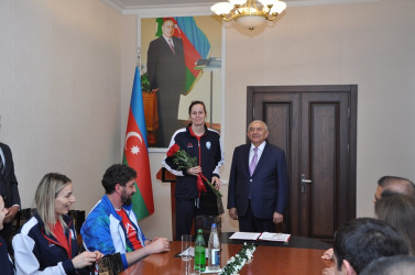 Tovuzda qadınlardan ibarət “Turan” voleybol klubunun Azərbaycan çempionluğu münasibətilə qarşılanma mərasimi keçirilib