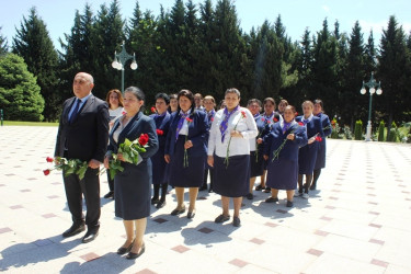 Tovuzda Ulu Öndər Heydər Əliyevin anadan olmasının 102-ci ildönümü qeyd edilib