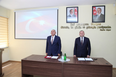 Tovuzda Yeni Azərbaycan Partiyası Tovuz rayon təşkilatının yaradılmasının 33 illiyi qeyd olunub