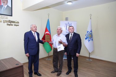 Tovuzda Yeni Azərbaycan Partiyası Tovuz rayon təşkilatının yaradılmasının 33 illiyi qeyd olunub