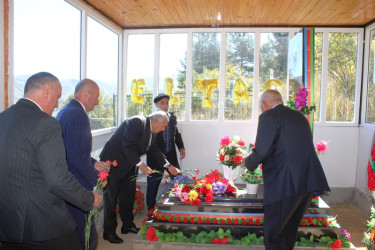 Tovuzda şəhidlərin xatirəsi dərin ehtiramla yad olunur