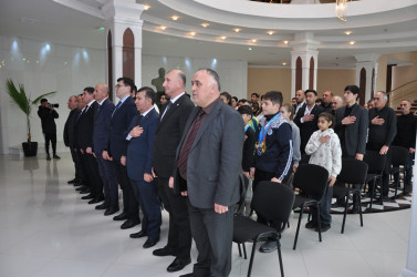 Tovuzda “5 Mart – Bədən Tərbiyəsi və İdman Günü” münasibətilə tədbir keçirilib