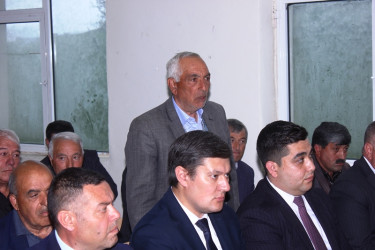 RİH başçısı Kirən kəndində səyyar qəbul keçirib