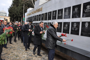 Tovuzda 20 Yanvar faciəsinin 35-ci ildönümü ilə əlaqədar şəhidlərimizin əziz xatirəsi anılmışdır   