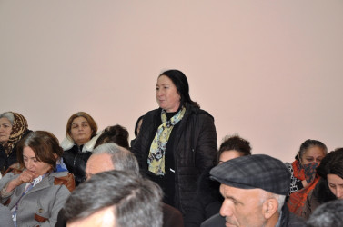 RİH başçısının Yanıqlı kəndində növbəti səyyar qəbulu keçirilib