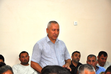 RİH başçısı Ağbulaq kənd sakinləri ilə səyyar qəbul-görüş keçirib