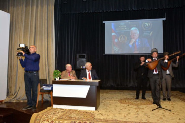 Tovuzda tanınmış şair Nazim Əhmədoğlunun 70 illik yubileyi qeyd olunub
