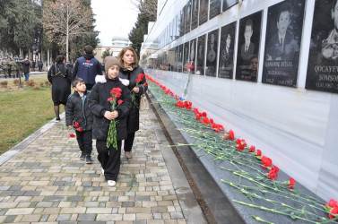 Tovuzda 20 Yanvar faciəsinin 35-ci ildönümü ilə əlaqədar şəhidlərimizin əziz xatirəsi anılmışdır   