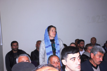 RİH başçısı Kirən kəndində səyyar qəbul keçirib