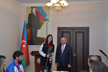 Tovuzda qadınlardan ibarət “Turan” voleybol klubunun Azərbaycan çempionluğu münasibətilə qarşılanma mərasimi keçirilib
