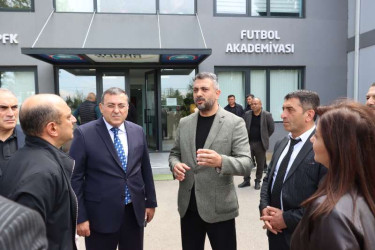 Türkiyəli idman mütəxəssislərindən ibarət nümayəndə heyəti Tovuzda olub