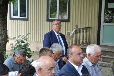 RİH başçısı Ağacqala kəndində səyyar qəbul-görüş keçirib