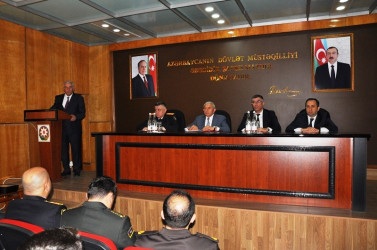 Tovuzda Azərbaycan Polisinin yaranmasının 107-ci ildönümü münasibətilə tədbir keçirilib