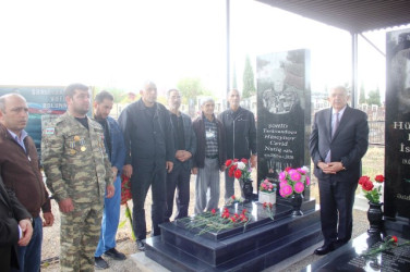 Tovuzda  27 Sentyabr “Anım Günü” münasibətilə Vətən uğrunda can verən qəhrəmanların məzarlarının ziyarəti bu gündə davam edib