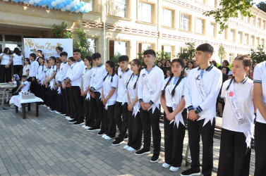 Tovuzda məktəblərdə “Son zəng” tədbirləri keçirilib