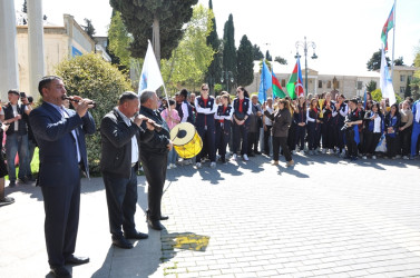 Tovuzda qadınlardan ibarət “Turan” voleybol klubunun Azərbaycan çempionluğu münasibətilə qarşılanma mərasimi keçirilib