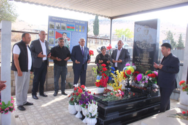 RİH başçısı Vətən müharibəsi şəhidlərinin məzarlarını ziyarət edib