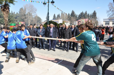 Tovuzda Novruz bayramı təntənə ilə qeyd edilib